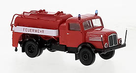 Brekina 71479 - H0 - IFA S 4000-1 Tankwagen 1960, Feuerwehr
